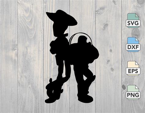 Buzz Woody Svg File Cricut Toy Story Svg Silhouette Cricut Digital