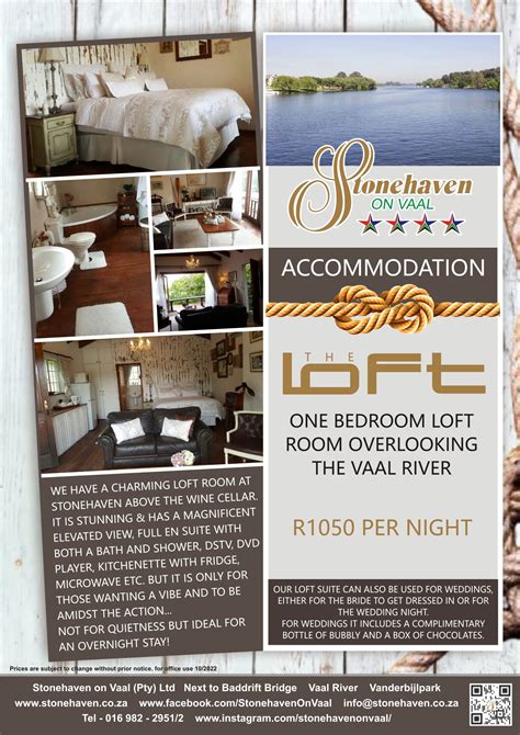 Accommodation Loft Room Stonehaven On Vaal