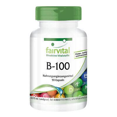 Vitamin B Komplex B Hochdosiert Kapseln F R Monate Vegan