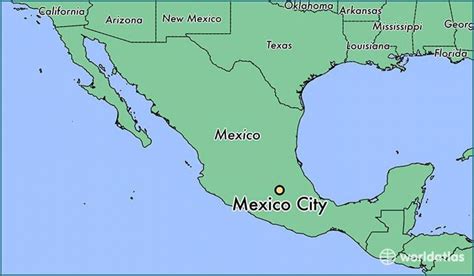 Mexico City map - Mexico City Mexico map (Mexico)