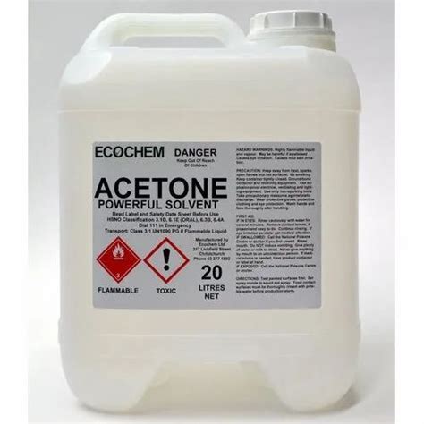 Acetone Chemicals Packaging Type Bucket Grade Standard Technical