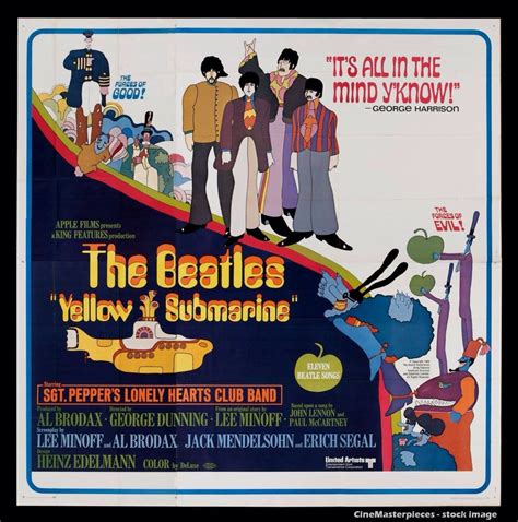 We All Live In A Yellow Submarine Yellow Submarine Movie The Beatles