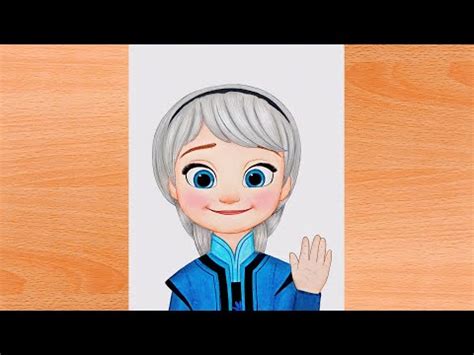 Baby Elsa Easy Step By Step How To Draw Disney Elsa Frozen Drawing