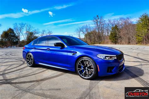 2019 Bmw M5 Competition Finished In Marina Bay Blue Metallic With