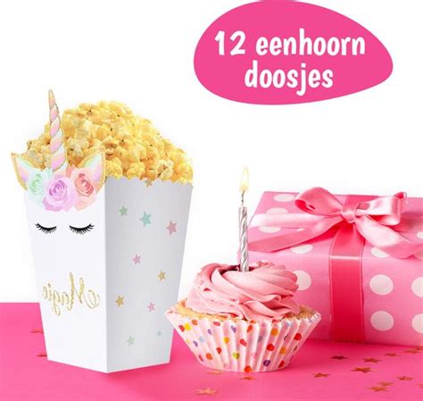 Popcorn Bakjes Uitdeeldoosjes Uitdeelzakjes Papier Traktatie