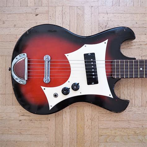 Norma Sakaiteiscokawai Eg300 1 Guitar 1968 Made In Japan Reverb