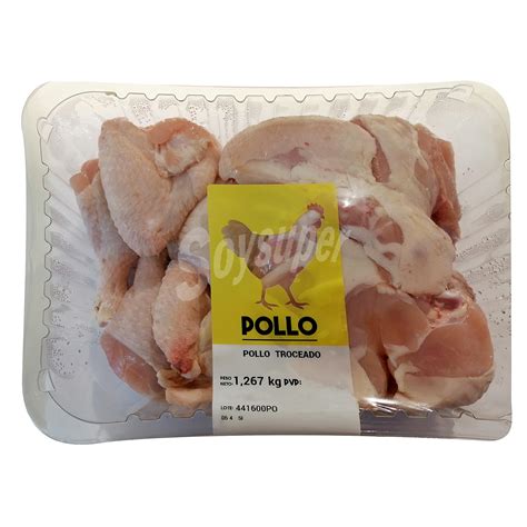 Pollo Troceado Sin Pechuga Formato Familiar Bandeja Peso Aprox Kg