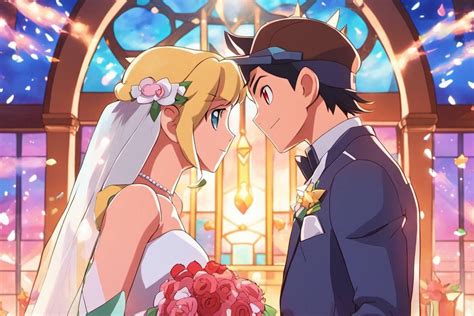 Ash and Serena's Wedding by PeteTheRock2002 on DeviantArt