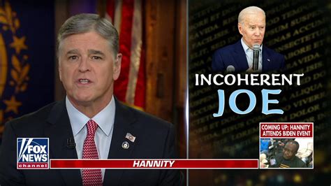 Sean Hannity reacts to Biden's 'unhinged' interaction with college ...