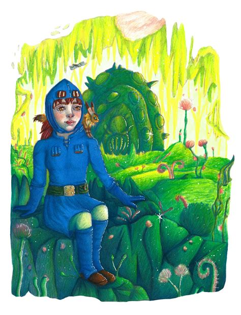 Nausicaa Of The Valley Of The Wind Fanart By Freebirdartda On Deviantart