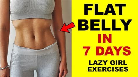 7 Day Waist Slimming Challenge Reduce Belly Fat At Home 1 Week Flat Stomach Workout Intense