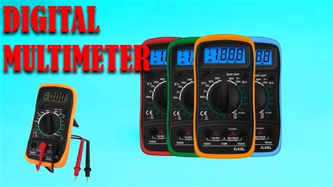 Digital Multimeter Xl830ldigital Multimeter Review Youtube