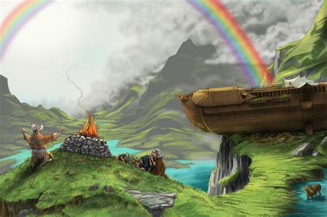 what's in a rainbow? the promise of Noah and his ark