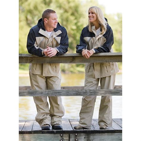 Coleman® 20 Mm Pvc Nylon Rain Suit 178506 Rain Jackets And Rain Gear