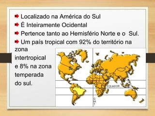 Organização e formação do espaço brasileiro | PPT