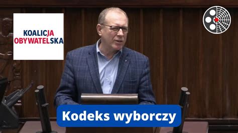 Waldy Dzikowski Kodeks Wyborczy Youtube