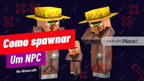 Como Spawnar Npc No Minecraft Youtube