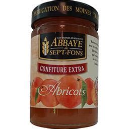 Confiture Extra Abricots Abbaye De Sept Fons Intermarch