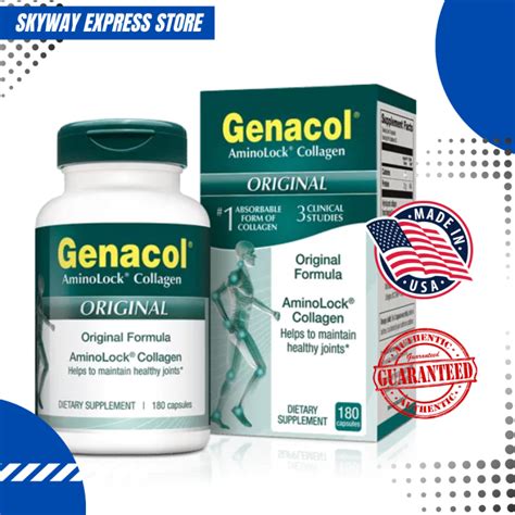 Genacol Aminolock Collagen Original Capsules Exp Lazada Ph