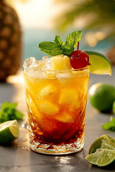 Mai Tai Cocktail Recipe