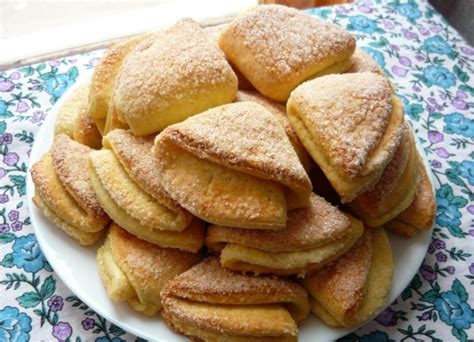 Творожное печенье