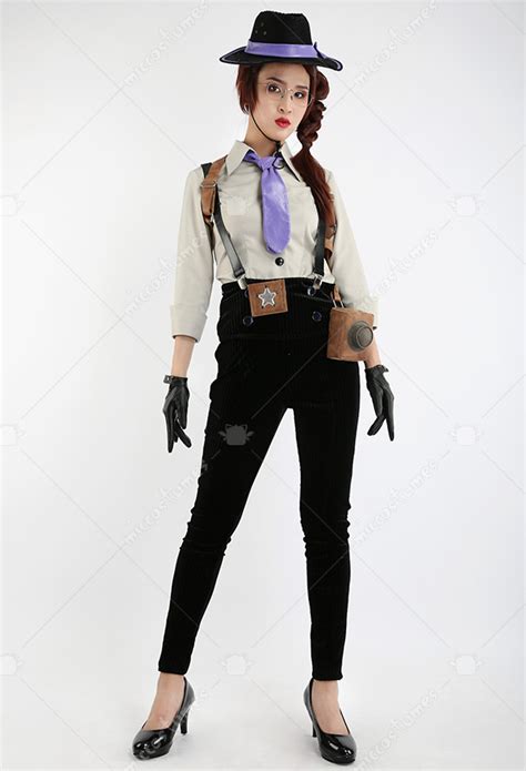 adult women detective vintage costume fortnite cosplay outfits  sale