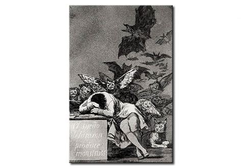 Tableau Mural Le Sommeil De La Raison Engendre Des Monstres Los