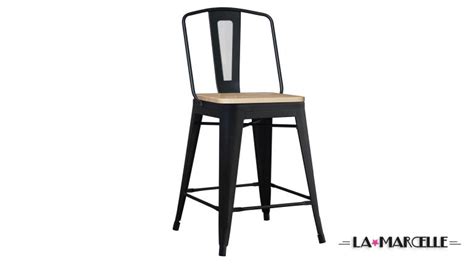 Tabouret De Bar Industriel 66 Cm Emberizaone Fr