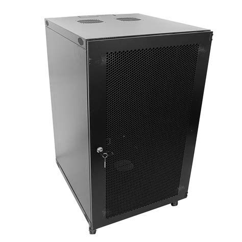 Hardrack Data Floor Rack Cabinet U W Mm By D Mm Perforated