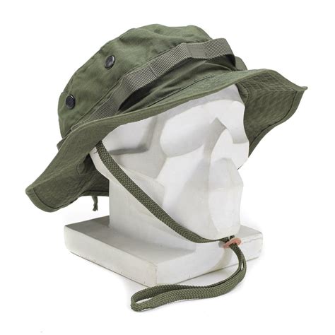 Mil Tec Brand Military Style Ripstop Olive Boonie Hat Lightweight