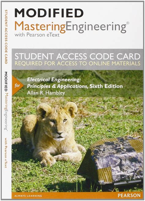 Modified Mastering Engineering With Pearson EText Access Card For