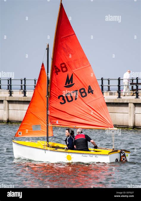 Dinghy Racing With The West Cheshire Sailing Club On New Brighton