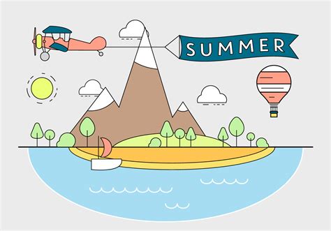 Free Summer Illustration 118872 Vector Art At Vecteezy