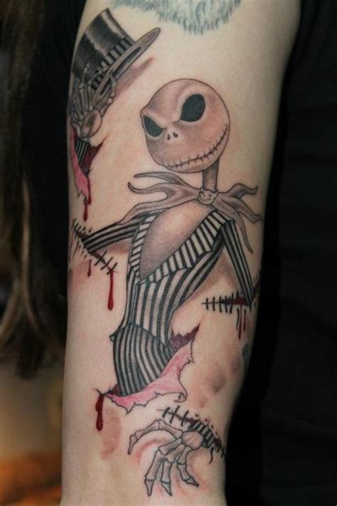 Jack Skellington Tattoos Designs Ideas And Meaning Tattoos For You