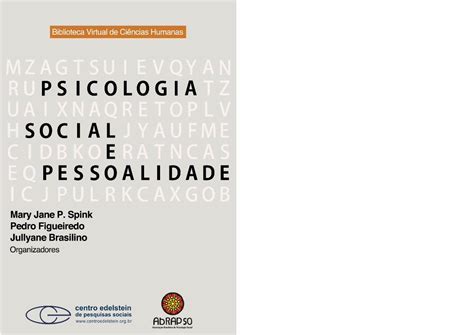 PDF SPINK FIGUEIREDO BRASILINO Psicologia Social E Pessoalidade