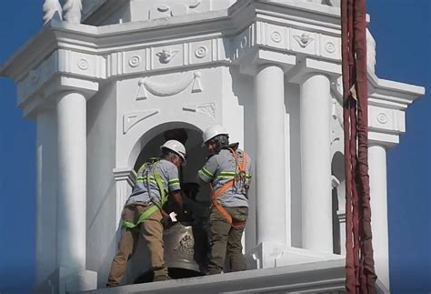 Realizan Cambio De Campanas En La Catedral De Santa Ana Chimaltenango