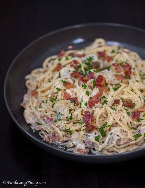 Recipe Carbonara Filipino Style Banana