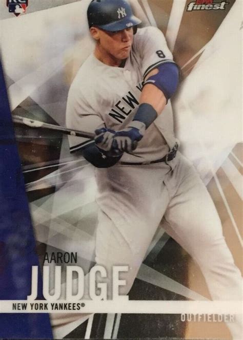 Aaron Judge Topps Finest Base Price Guide Sports Card Investor