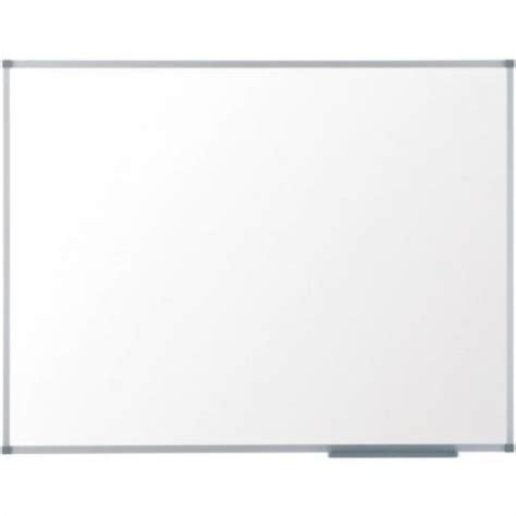 Nobo tableau blanc laqué nano clean magnétique cadre aluminum avec