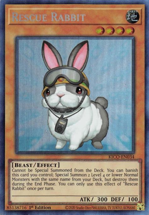 Rescue Rabbit (CR) - King's Court - YuGiOh