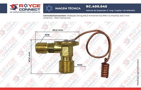 V Lvula De Expans O Radial M Xm Capilar T Fiat Uno Trator