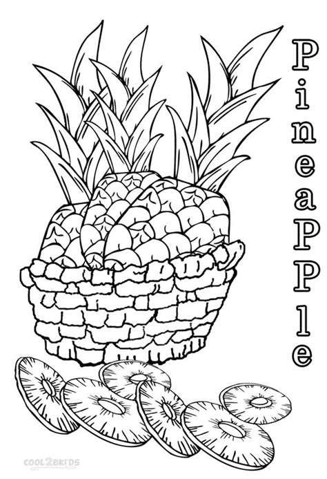 Pineapple Mandala Coloring Pages Coloring Pages