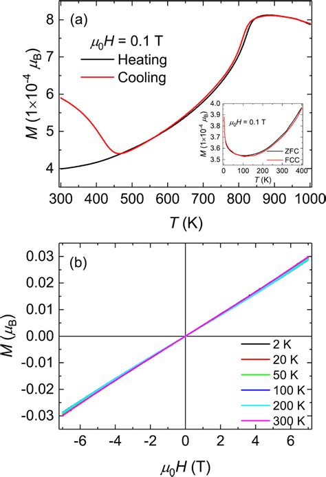 A Temperature Dependent Magnetization M T Per Formula Unit Of