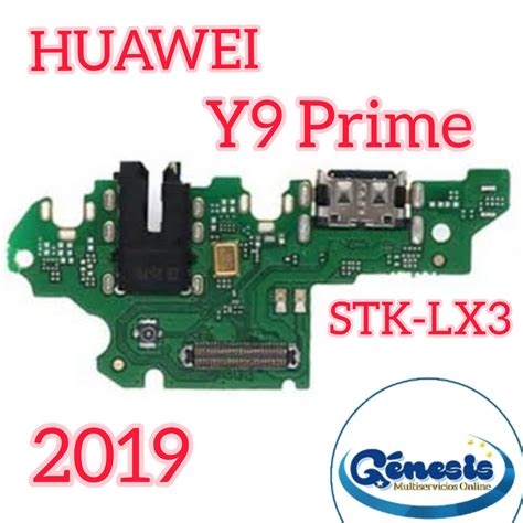 Placa Flex Pin De Carga Huawei Y Prime Stk Lx Genesis