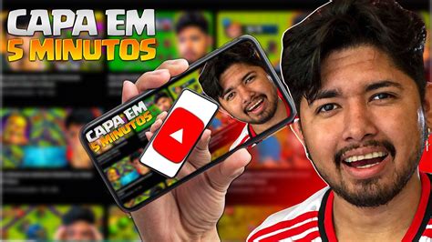 Como Fazer Capa Para Video No Youtube Pelo Celular Youtube