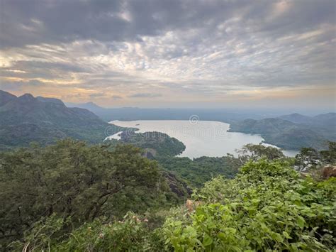 Panoramic View of Aliyar Dam Reservoir from Loam S View Point En Route ...