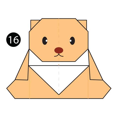 How to Make an Easy Origami Teddy Bear