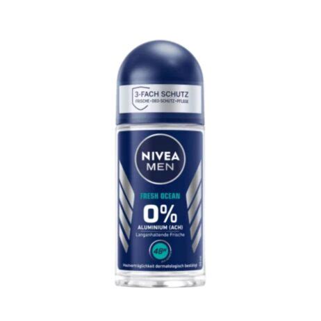 Nivea Men Fresh Ocean Deo Roll On Without Aluminium Ml Fl Oz