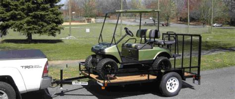 The Benefits of Owning a Golf Cart Trailer - Golf Supply Central