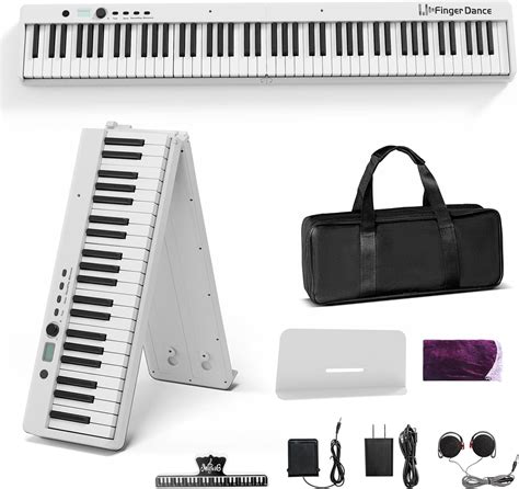 Finger Dance Folding Piano Keyboard Keys Portable Electric Keyboard